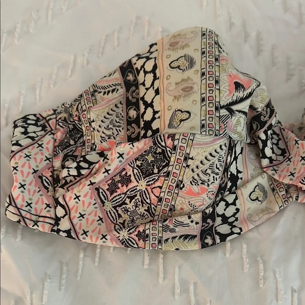 Victoria's Secret Multicolor Bandeau Bikini Top